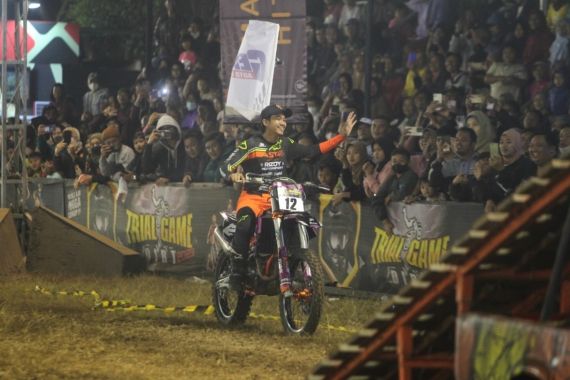 Crosser Lantian Juan Kunci Gelar Juara Umum Trial Game Dirt 2023 di Magelang - JPNN.COM