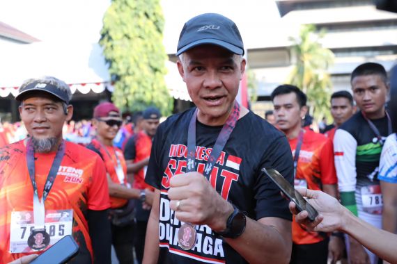 Ganjar Harap Jateng Anniversary Run 2023 Bisa Cetak Bangsa yang Sehat - JPNN.COM