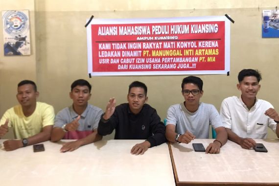 Mahasiswa Menduga Gempa di Kuansing Gegara Ledakan Dinamit Tambang Batu Bara, Singgung Mabes Polri - JPNN.COM