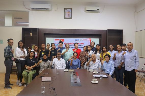 Sejarah Baru, 16 Mahasiswa Anyar Asal Timor Leste Kuliah di UTA '45 Jakarta - JPNN.COM