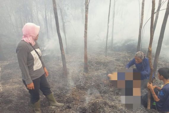 Damiana Sumiati Terjebak dalam Kebakaran Lahan di Kapuas Hulu, Innalillahi - JPNN.COM