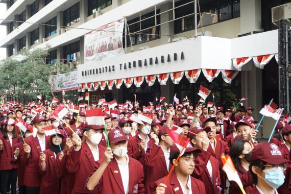 Gandeng TNI-Polri, Untar Sambut Mahasiswa Baru dengan Menanamkan Jiwa Nasionalisme - JPNN.COM
