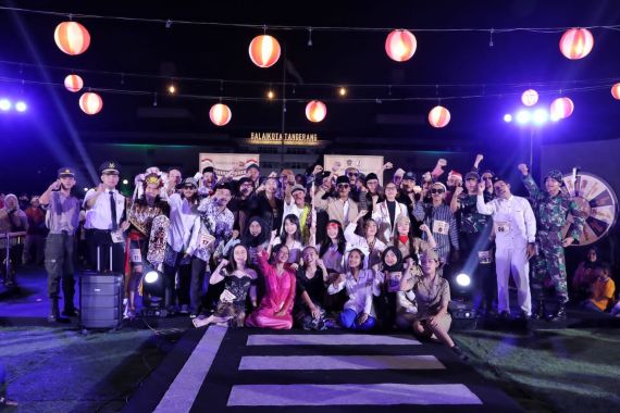 GSI Bersama Sukarelawan Ganjar Adakan Street Fashion Week Edisi Kemerdekaan - JPNN.COM