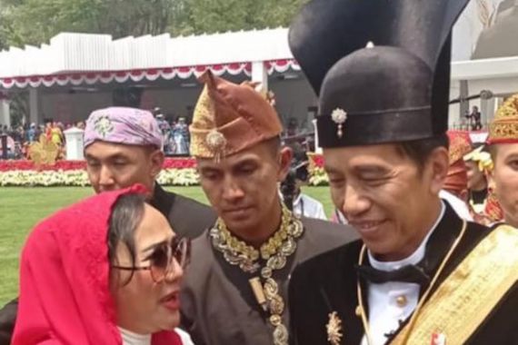 Momentum Bersua Presiden Jokowi di Istana, Diah Warih Anjari Curhat Soal Apa? - JPNN.COM