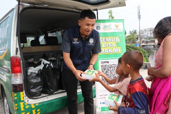 Kolaborasi Kebaikan, Baznas Bazis DKI-Maybank Luncurkan Semua Bisa Makan di Jakarta - JPNN.COM