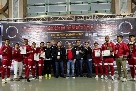 Timnas MMA Raih 4 Medali dari Kejuaraan Asia di Bangkok - JPNN.COM