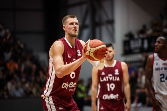 Timnas Basket Latvia Tanpa Kristaps Porzingis di FIBA World Cup 2023 - JPNN.COM