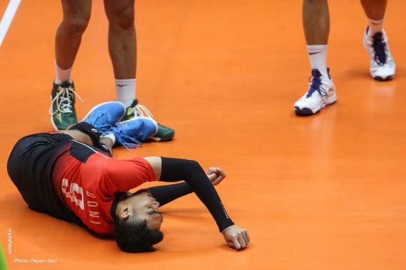 Cedera Pergelangan Kaki, Doni Haryono Menepi di Laga Timnas Voli Putra Indonesia Melawan India - JPNN.COM