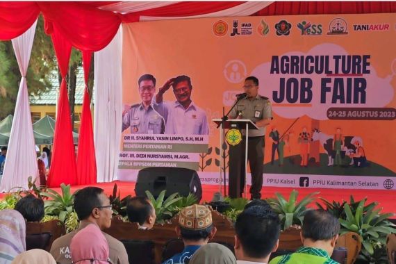 Agriculture Job Fair, Kementan Fasilitasi Pencari Kerja di Kalimantan Selatan - JPNN.COM