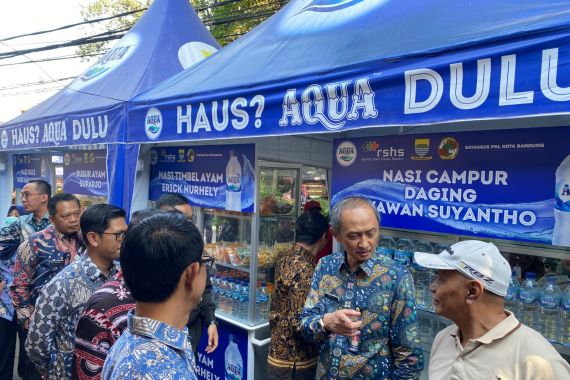 Gandeng Danone-AQUA, Pemkot Bandung Revitalisasi Area Kuliner RSUP Hasan Sadikin - JPNN.COM