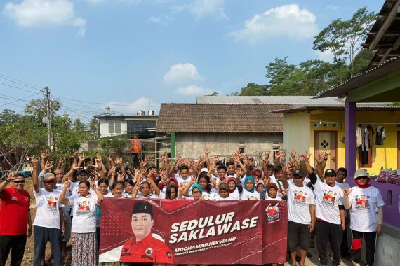 Relawan Sedulur Saklawase Makin Aktif Galang Dukungan untuk Mochamad Herviano - JPNN.COM