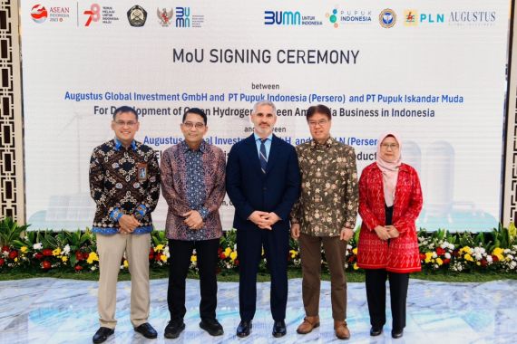 Pupuk Indonesia Bersama Perusahaan Jerman Kembangkan Green Hydrogen & Green Ammonia - JPNN.COM