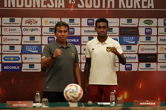 Asa Iqbal Gwijangge saat Timnas U-17 Indonesia Jumpa Korea - JPNN.COM