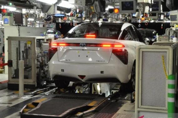 Waduh, Toyota Hentikan Produksi di 14 Pabrik Perakitan, Kenapa? - JPNN.COM