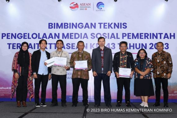 Sukseskan KTT ASEAN, Kominfo Gelar Awarding & Bimbingan Teknis Pengelolaan Medsos Pemerintah - JPNN.COM
