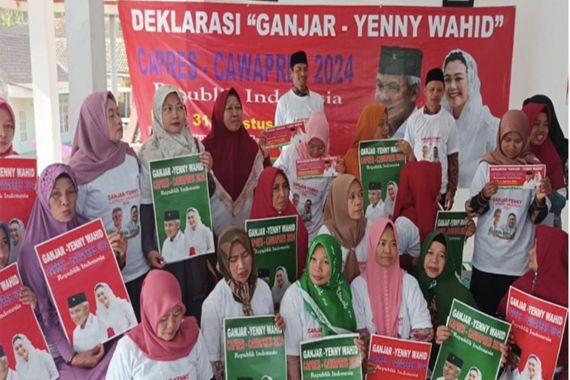 Komunitas Bangjo Malang Raya Deklarasi Dukung Ganjar Pranowo-Yenny Wahid - JPNN.COM