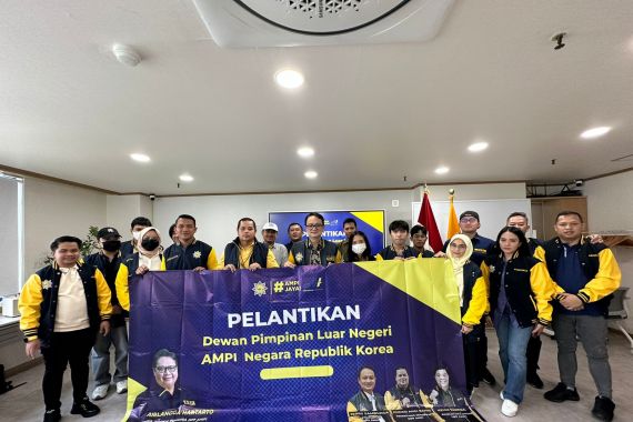 DPLN AMPI Korea Dilantik, Jerry Sambuaga Sampaikan Pesan Penting - JPNN.COM