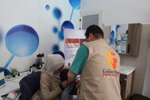 Golden Future Indonesia Bantu Masalah Kesehatan di Gaza - JPNN.COM