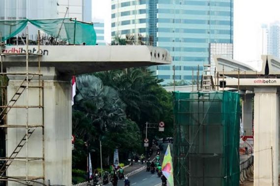 Begini Keunggulan Beton SIG Penopang Konstruksi LRT Jabodebek - JPNN.COM