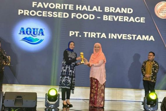 Danone Indonesia Meraih 2 Penghargaan dalam LPPOM MUI Halal Award 2023  - JPNN.COM