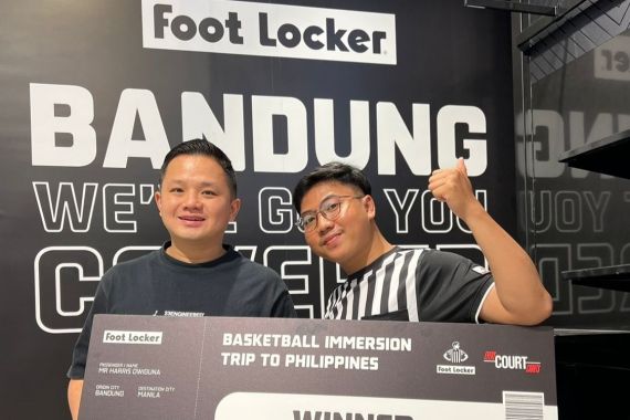 Foot Locker Ajak 3 Fan Basket Indonesia Menonton Final FIBA World Cup 2023 - JPNN.COM