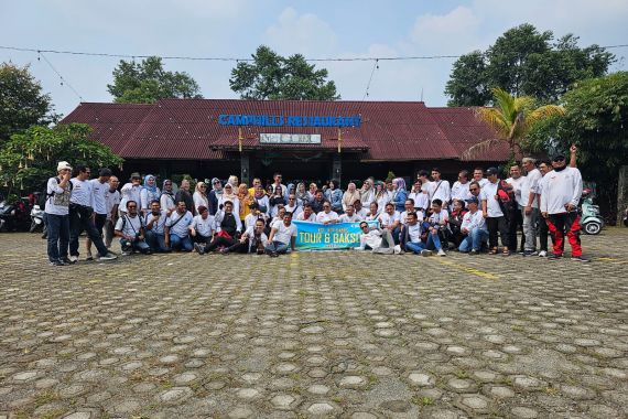KIEC Bikers Eratkan Silahturahmi Karyawan Krakatau Sarana Properti - JPNN.COM