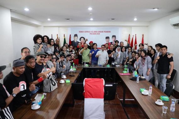 Gabungan Seniman Indonesia Kini Terverifikasi Sebagai Sukarelawan Resmi Ganjar - JPNN.COM