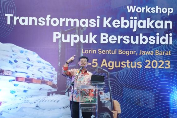 Mentan Syahrul Yasin Limpo Minta Akses Pupuk untuk Pertani Dipermudah - JPNN.COM