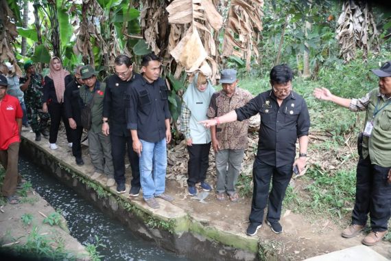 Tindaklanjuti Arahan Jokowi, Mentan Tinjau DAS Citarum Pastikan Pertanian Terus Berproduksi - JPNN.COM