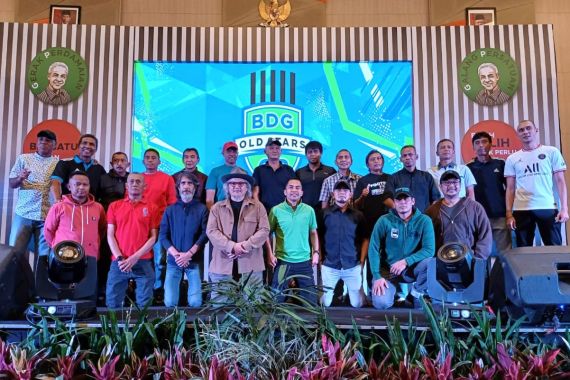 Bandung Old Stars for GP, Ikhtiar Eks Pemain Persib Dukung Ganjar di Jabar - JPNN.COM