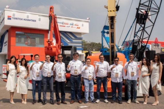 Traktor Nusantara Hadir di Mining & Construction Exhibition 2023 - JPNN.COM