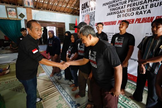 GBB Gaet Serikat Pekerja di Solo Raya Menangkan Ganjar dalam Pilpres 2024 - JPNN.COM