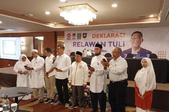 Bersama Anies, Relawan Penyandang Tuli Siap Perjuangkan Status Bahasa Isyarat - JPNN.COM