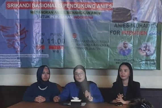 Srikandi Nasionalis Pendukung Anies Deklarasikan Dukungan untuk Pasangan AMIN - JPNN.COM