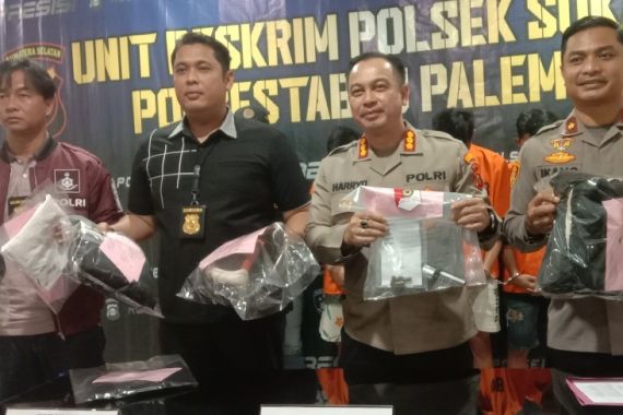 Polisi Tangkap Otak Perampokan Toko Kelontong di Palembang - JPNN.COM