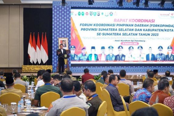 Herman Deru Perkuat Kolaborasi Forkopimda untuk Kamtibmas Jelang Pemilu - JPNN.COM