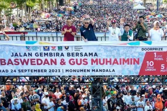 Konsolidasi Akbar Anies-Muhaimin di Makassar Sukses Digelar, Ada Andil Sosok Tamsil Linrung - JPNN.COM