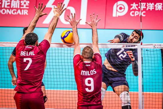 Gebuk Qatar, Timnas Voli Putra Iran Selangkah Lagi Hattrick Emas Asian Games - JPNN.COM