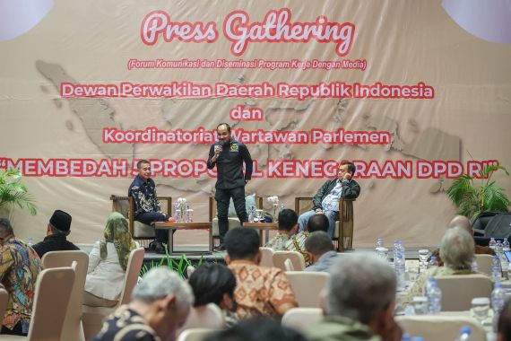 Dukungan Awak Media Diyakini Bisa Sukseskan 5 Proposal Kenegaraan DPD RI - JPNN.COM