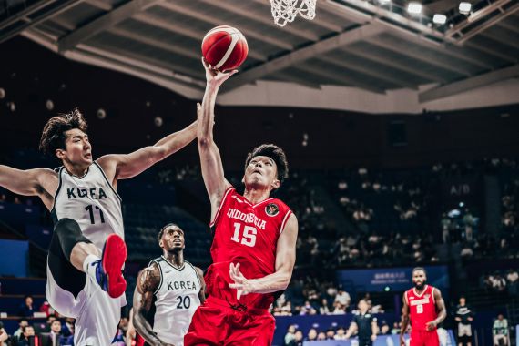 Center Kurang Garang Jadi Penyebab Timnas Basket Putra Indonesia Kalah dari Korea - JPNN.COM