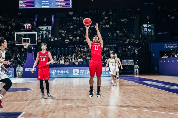 Asian Games 2022: Kurang Bertenaga, Timnas Basket Indonesia Remuk di Tangan Korea - JPNN.COM