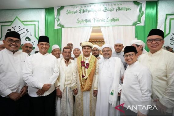 Anies-Muhaimin Menghadiri Pernikahan Putri Habib Rizieq, Sudirman Kaitkan dengan Pancasila - JPNN.COM