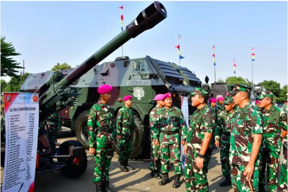 Wakasal Pastikan Kesiapan Prajurit dan Material Tempur TNI AL Menjelang HUT Ke-78 TNI - JPNN.COM