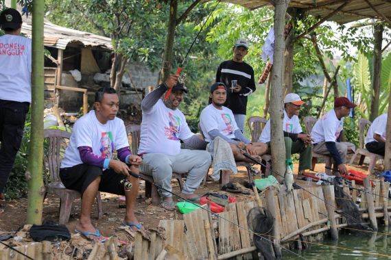 Ganjar Sejati Gaet Dukungan Masyarakat Depok Lewat Kegiatan Gebyar Mancing Mania - JPNN.COM