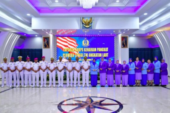 17 Perwira Tinggi TNI AL Naik Pangkat, Berikut Daftar Namanya - JPNN.COM