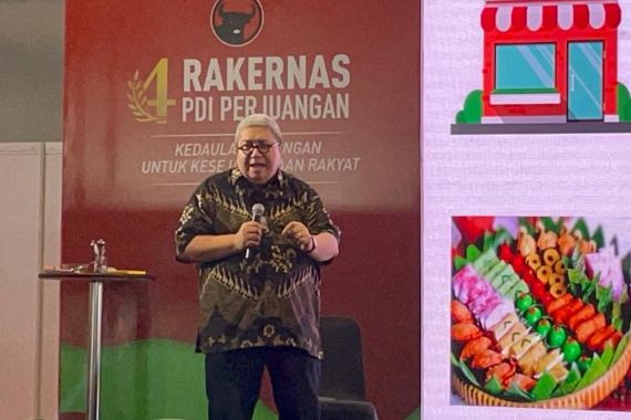 Talkshow di Pameran Pangan Plus Rakernas PDIP, Ketua Aprindo Berbagi 3 Go agar UMKM Naik Kelas - JPNN.COM