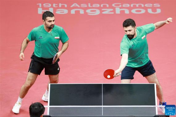 Iran Membuat Kejutan Super di Tenis Meja Asian Games 2022 - JPNN.COM