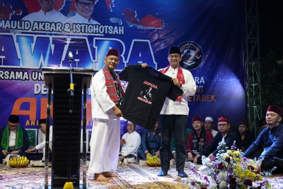 Amin Terancam Dicurangi, Anies Minta Bantuan Jawara Betawi - JPNN.COM