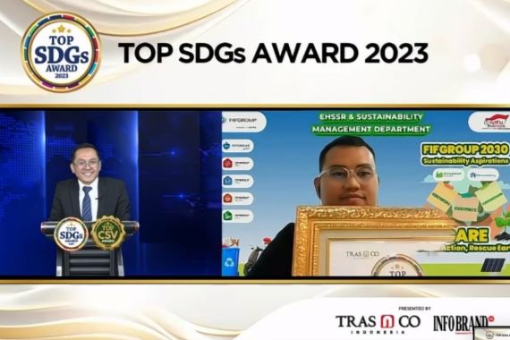 Terapkan Strategi Bisnis Berkelanjutan, FIFGROUP Raih Top SDGs Award 2023 - JPNN.COM