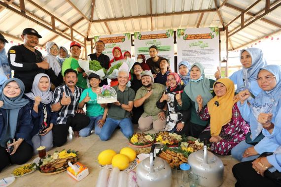 Bertemu Warga dan Petani Jakarta, Ganjar: Setiap Keluarga Bisa Berdaulat Pangan - JPNN.COM